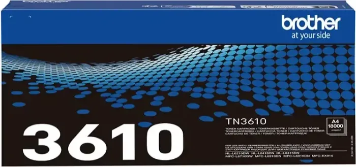 Brother Tn3610 Negro Cartucho De Toner Original - Tn3610