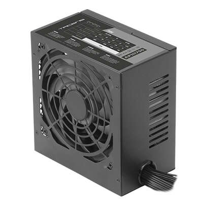 Tacens Apiii750 85% Bronze 750W Atx Fuente De Alimentacion - Tecnologia Smd - Seguridad Total - Silencio Total - Cables Y Carcasa Full Black - Empaquetado Con Alta Proteccion Epe - Color Negro