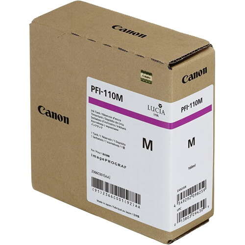 Canon Pfi110 Magenta Cartucho De Tinta Original - 2366C001