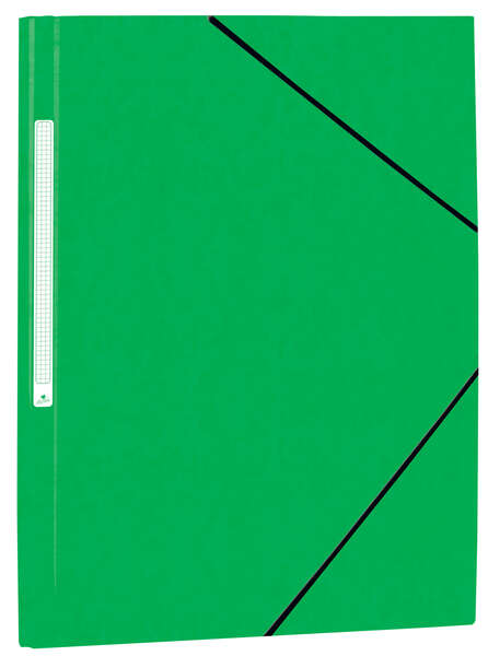 Mariola Carpeta De Carton Simil Prespan Con Etiqueta En Lomo Folio 500Gr/M2 - Medidas 34X25Cm - Cierre Con Goma Elastica - Color Verde