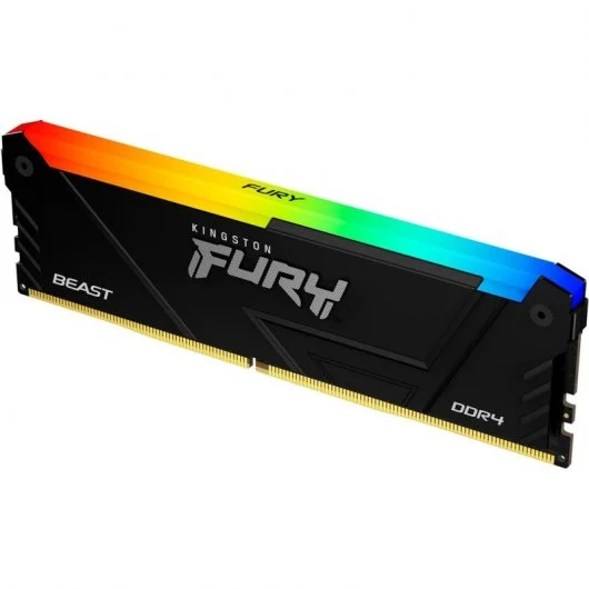 Kingston Fury Beast Rgb Memoria Ram Ddr4 3200Mhz 16Gb Cl16 - Iluminacion Rgb