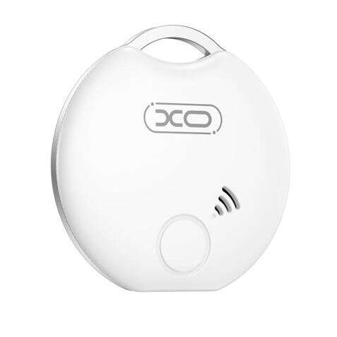 Xo Localizador Antiperdida Bluetooth - Dimensiones 38.5X32.X8.5Mm - Certificado Apple Mfi - Conexion Con App Apple Find My - Color Blanco