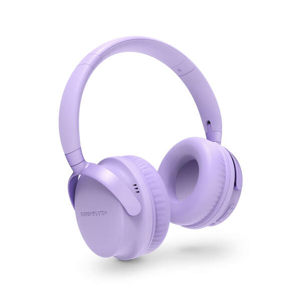 Energy Sistem Auriculares Bluetooth Style 3 - Graves Profundos - Llamadas De Voz De Alta Calidad - Plegable - Color Violeta