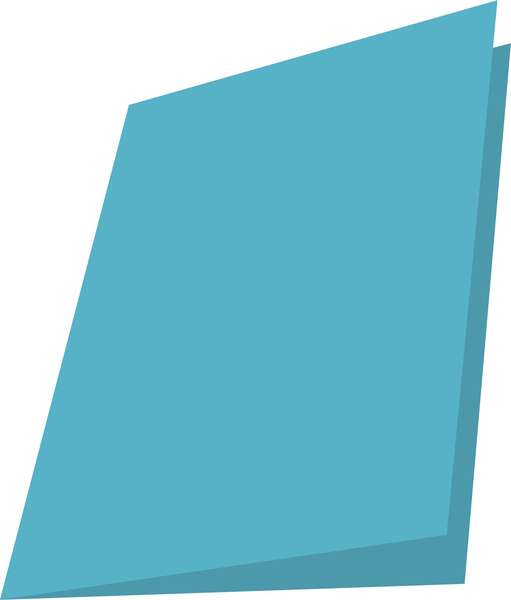 Mariola Pack De 50 Subcarpetas De Cartulina 180Gr - Formato Folio - Ranura Para Fastener - Color Azul