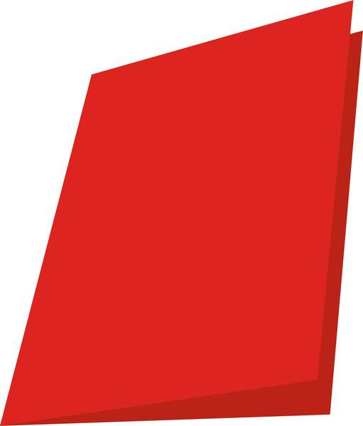 Mariola Pack De 50 Subcarpetas De Cartulina 180Gr - Formato Folio - Ranura Para Fastener - Color Rojo