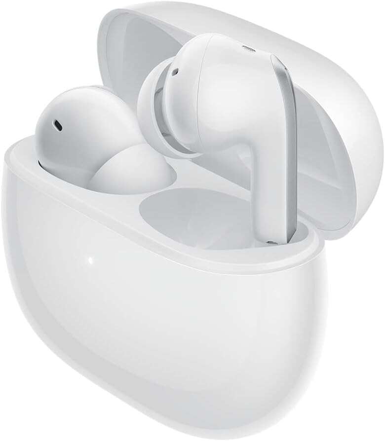 Xiaomi Redmi Buds 4 Pro Auriculares Bluetooth 5.2 Anc + 4 Meses De Suscripcion A Amazon Music Unlimited - Microfono Integrado - Cancelacion De Ruido - Autonomia Hasta 9H - Color Blanco