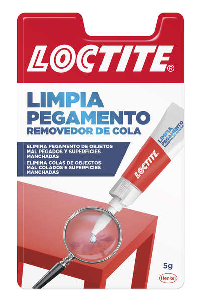 Loctite Super Glue-3 Limpia Pegamento 5Gr - Elimina Restos De Etiquetas Adhesivas, Restos De Pegamento En Objetos Mal Pegados Y Manchas De Tinta