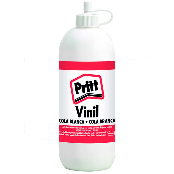 Pritt Bote De Cola Blanca 250Ml - Ideal Para Manualidades - Adhesivo Para Diversos Materiales