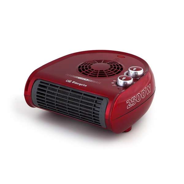 Orbegozo Fh 5030 Calefactor Confort Calor Instantaneo Y Ventilador De Aire Frio - Potencia Maxima 2500W - Selector Rotativo De 3 Posiciones - Termostato Regulable