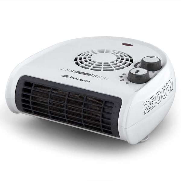 Orbegozo Fh 5030 Calefactor Confort Calor Instantaneo - Termostato Regulable - Funcion Ventilador - 2500W - Seguridad Garantizada Disfruta Del Invierno En Casa