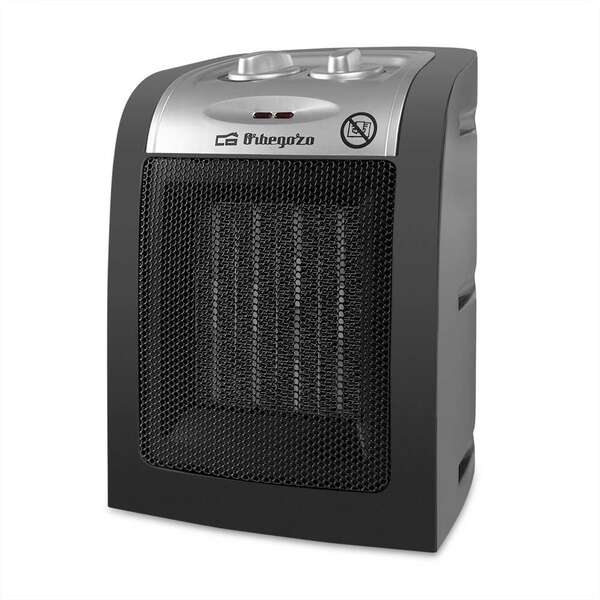 Orbegozo Cr 5017 Calefactor Ceramico Compacto - Potencia Ajustable - Proteccion Contra Sobrecalentamiento - Funcion Ventilador - Diseño Moderno - Eficiencia Energetica