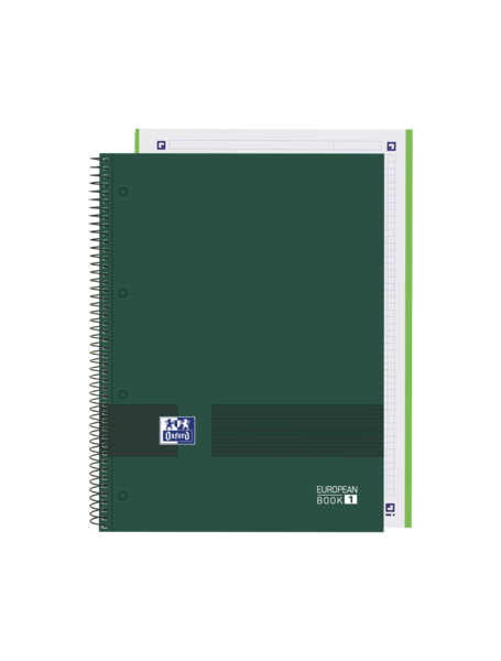 Oxford & You A4+ Europeanbook - Tapa Extradura - 80 Hojas - Color Verde