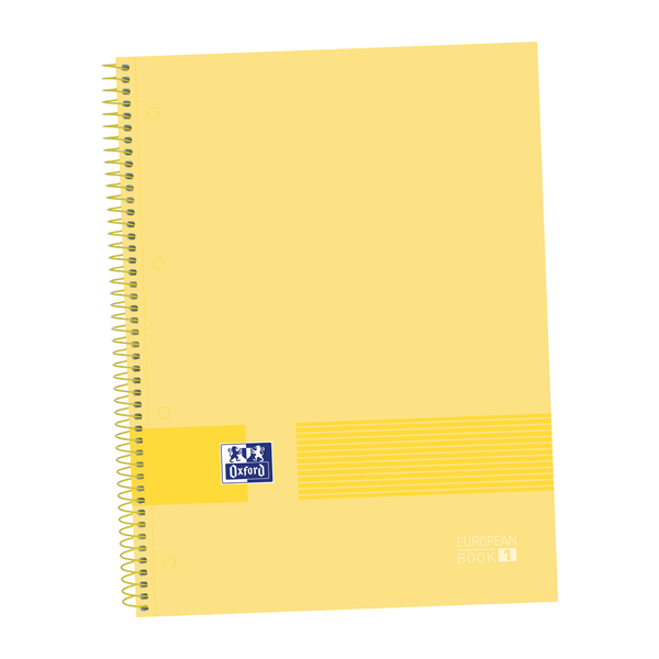 Oxford & You Europeanbook A4+ Tapa Extradura - Cuaderno De 80 Hojas - Tamaño A4+ - Diseño Banana