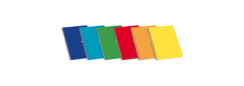 Enri Cuaderno Espiral Tapa Blanda 12º 4X4 80 Hojas - Diseño Practico Y Funcional - Tamaño Ideal Para Llevar A Todas Partes - Hojas De Alta Calidad - Colores Surtidos