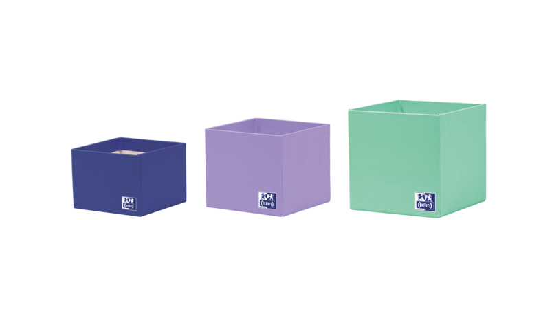 Oxford Portabolis 3 Cubiletes - Organizador De Escritorio - Incluye 3 Compartimentos - Diseño Compacto Y Funcional