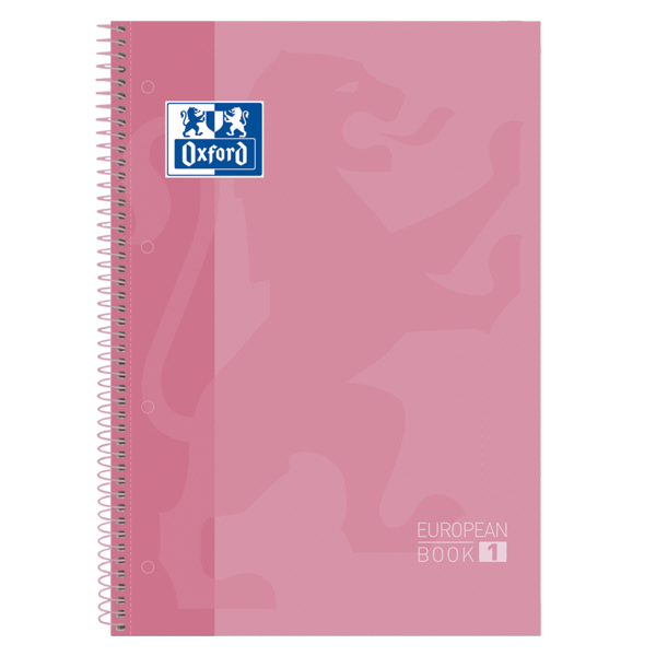 Oxford School Classic A4+ Europeanbook - Tapa Extradura - 80 Hojas - Color Rosa Chicle