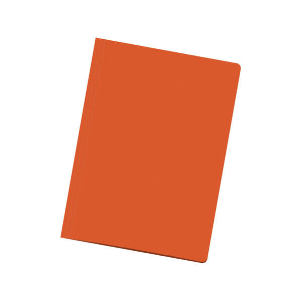 Dohe Pack De 50 Subcarpetas De Cartulina De 180Gr - Con Ranura Para Fastener - Resistente Y Duradera - Ideal Para Organizar Documentos - Color Naranja