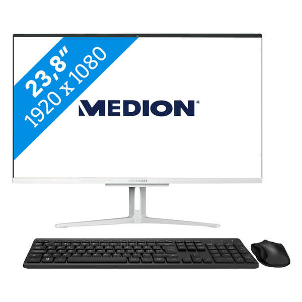 Medion Md61977 Pc All In One Amd Athlon 300U Pantalla 23.8