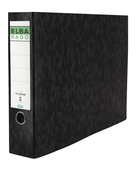 Elba Archivador Palanca Carton Compacto A3 Apaisado - Resistente Y Duradero - Tamaño A3 Apaisado - Ideal Para Organizar Documentos
