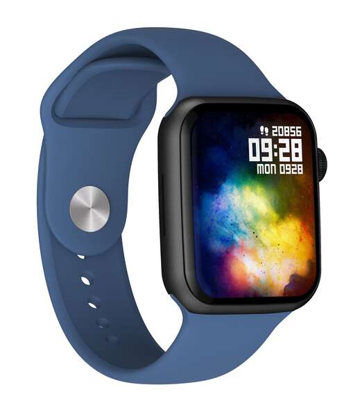 Dcu Tecnologic Smartwatch Colorful 2 - Conexion Bluetooth 5.0/5.1 - Bateria De 230Mah - Sumergible Ip67 - 12 Idiomas Disponibles - Color Azul