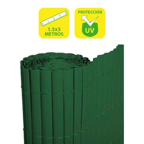 Sungarden Cañizo Plastico Doble Cara 1.5X3M - Color Verde