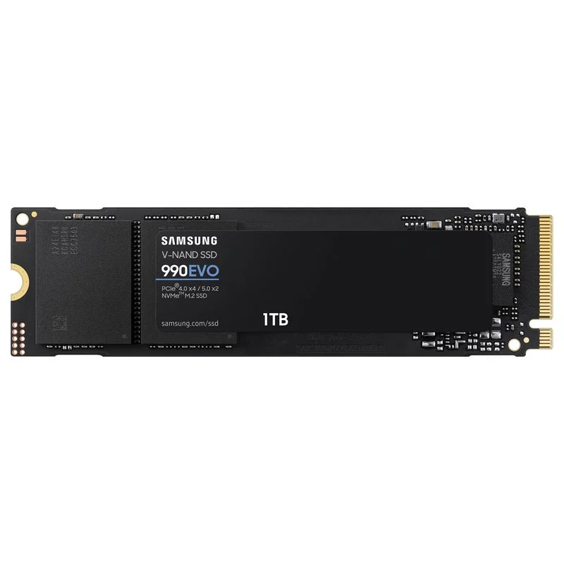 Samsung 990 Evo Disco Duro Solido Ssd 1Tb M.2 Pcie 4.0 X4, 5.0 X2 Nvme 2.0