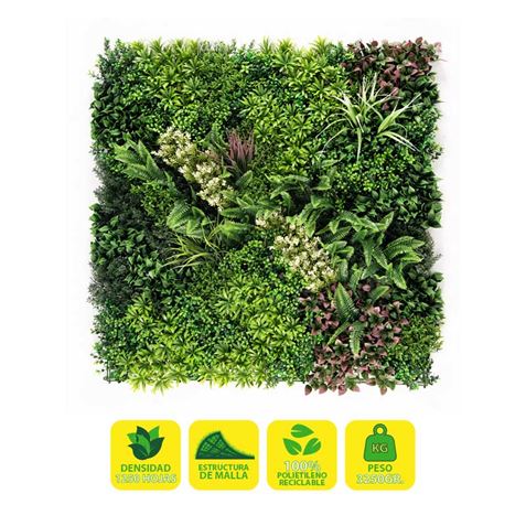 Sungarden Jardin Vertical Serie Floron 100X100Cm - Color Verde