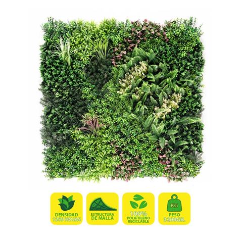 Sungarden Jardin Vertical Serie Verdal 100X100Cm - Color Verde