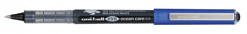 Uni-Ball Eye Ocean Care Ub-150Rop Boligrafo De Tinta Liquida - Punta De Bola 0.5Mm - Tinta Resistente Al Agua Y Luz - Color Negro