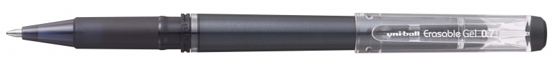 Uni-Ball Uf-222 Roller De Gel Borrable - Punta De Bola 0.7Mm - Tinta Termosensible - Doble Goma Borradora - Color Negro