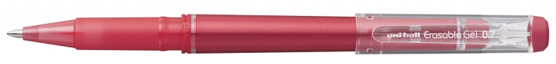 Uni-Ball Uf-222 Roller De Gel Borrable - Punta De Bola 0.7Mm - Tinta Termosensible - Doble Goma De Borrado - Color Rojo