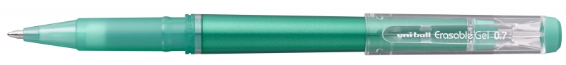 Uni-Ball Uf-222 Roller De Gel Borrable - Punta De Bola 0.7Mm - Tinta Termosensible - Doble Goma De Borrado - Color Verde