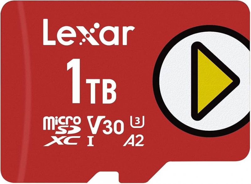 Lexar Ultra Tarjeta De Memoria 1Tb - Velocidades De Lectura Hasta 160Mb/S - Color Rojo