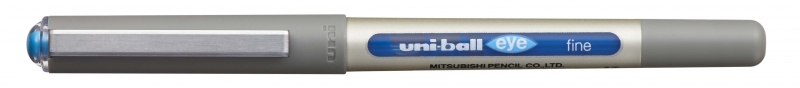 Uni-Ball Eye Fine Ub-157 Boligrafo De Tinta Liquida - Punta De Bola 0.7Mm - Tinta Resistente Al Agua Y Luz - Sistema De Control De Tinta - Color Azul Claro