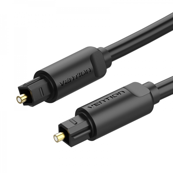 Vention Cable De Audio De Fibra Optica - 1M - Color Negro