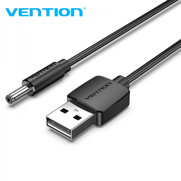 Vention Cable Conversor Usb Macho A Dc 3.5Mm Macho - 0.5M - Color Negro