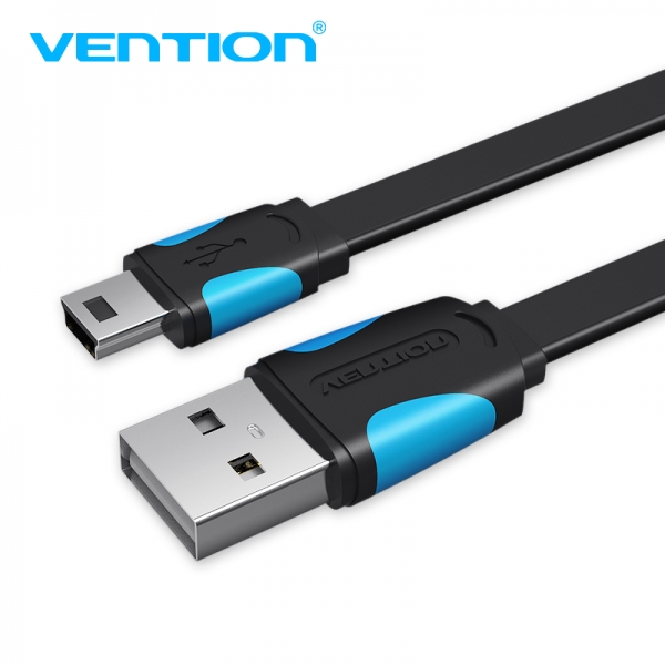 Vention Cable Usb 2.0 Macho A Mini Usb Macho - 0.5M - Azul Y Negro