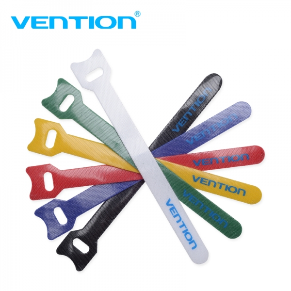 Vention Tira Organizadora De Cables - 6 Piezas (150*20) - Colores Variados