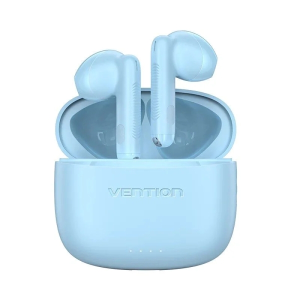 Vention Auriculares Bluetooth 5.3 Con Estuche De Carga - 6H Autonomia - Elf E03 - Color Azul