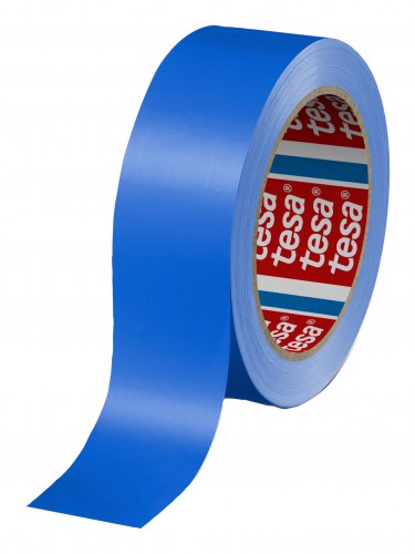 Tesa 60404 Cinta De Embalar Premium 12Mm X 66 Metros - Fabricado En Spvc - Adhesivo De Caucho Natural - Color Azul