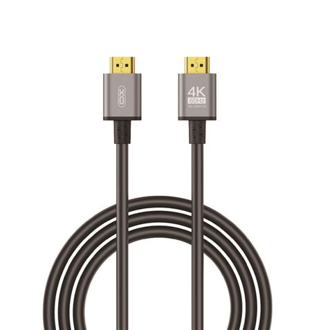 Xo Cable Hdmi 4K - Alta Resolucion - Conexion Estable - Durabilidad Garantizada - Color Negro