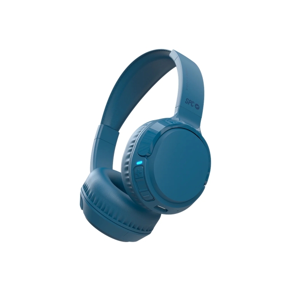 Spc Heron 2 Studio Auriculares De Diadema Inalambricos -  Conexion A Dos Dispositivos - 50H De Autonomia - Plegables - Color Azul