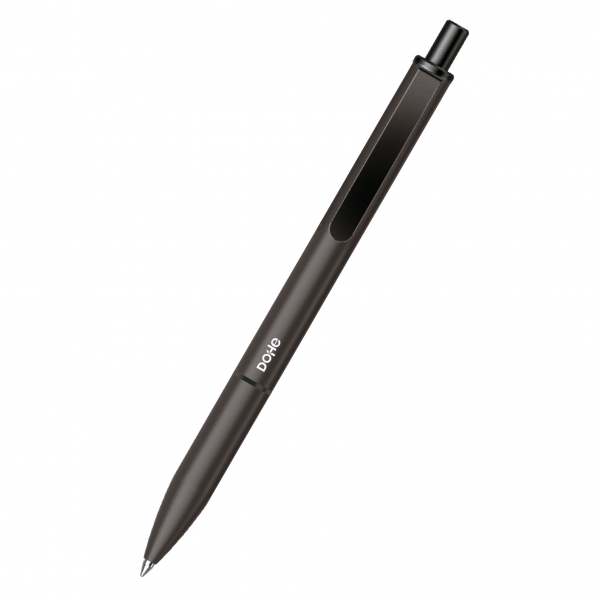 Dohe Elegance Pack De 4 Boligrafos - Punta Fina De 0,5Mm - Fabricados En  Aluminio - Tacto Soft - Color Negro