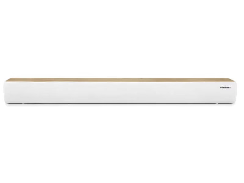 Thomson Sb401Bt Barra De Sonido 200W - Bluetooth 5.0 - Entrada De Audio De Tv, Optica,  Aux-In De 3,5Mm Y Lector Usb - Color Madera/Blanco