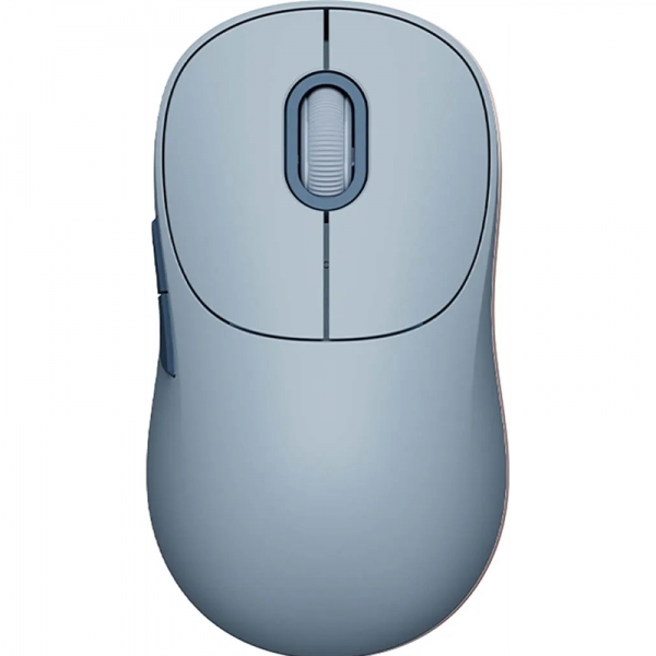 Xiaomi Wireless Mouse 3 Raton Inalambrico Con Adaptador De 2.4Ghz Y Bluetooth 1200Dpi - 5 Botones - Uso Diestro - Color Azul