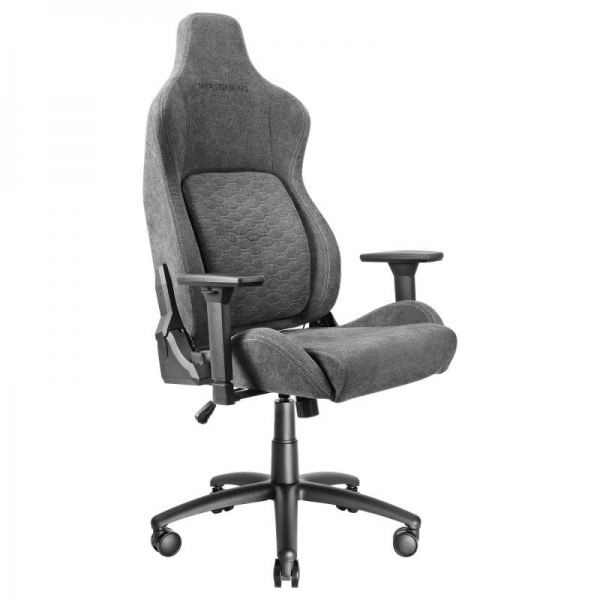 Mars Gaming Mgc-Ultra Silla Gaming Premium - Respaldo Ergofit - Reclinacion 160º - Apoyabrazos 3D - Base Acero Reforzado - Relleno Multicapa - Cojin Cervical Soft-Touch - Color Gris