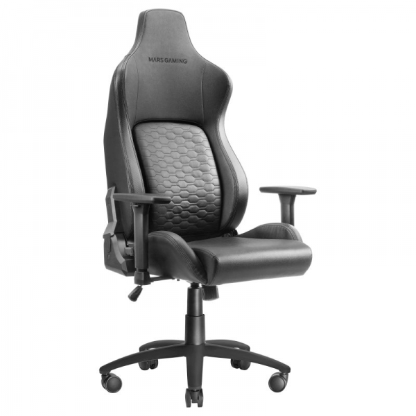 Mars Gaming Mgc-Ultra Silla Gaming Premium - Respaldo Ergofit - Reclinacion 160º - Apoyabrazos 3D - Base Acero - Cojin Soft-Touch - Ruedas Xl Reforzadas - Color Gris