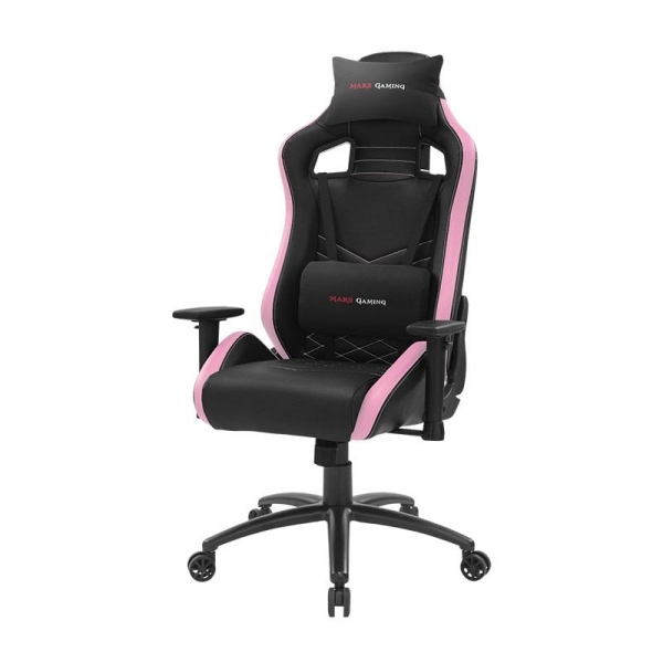 Mars Gaming Mgcxneo Silla Premium - Confort Excepcional - Air-Tech Pro - Cojines Soft-Touch - Piston Clase 4 - Ruedas Xl 65Mm - Base Acero Reforzado - Color Negro