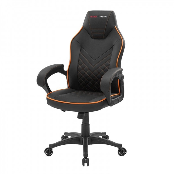 Mars Gaming Mgcx Silla Ergonomica - Calidad Premium - Air-Tech Pro - Relleno Multicapa - Piston Clase 4 - Ruedas Xl - Soporta 150 Kg - Color Negro