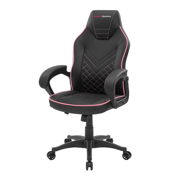 Mars Gaming Mgcx Silla Ergonomica - Calidad Premium - Air-Tech Pro - Relleno Multicapa - Piston Clase 4 - Ruedas Xl - Color Negro